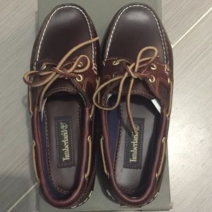 Timberland Women’s Boat Shoes - Brown Leather